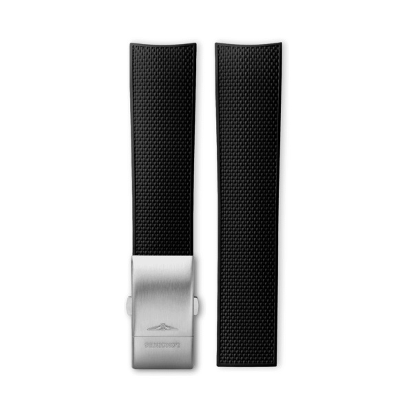 Bracelet Longines Caoutchouc Noir 19 mm
