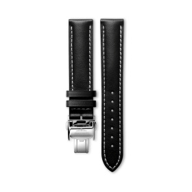 Bracelet Longines Cuir Noir Mat 17 mm