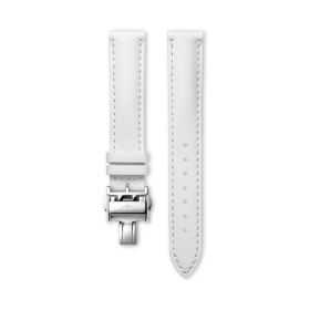 Bracelet Longines Cuir Blanc Semi Mat 15 mm