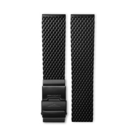 Bracelet Longines Caoutchouc Noir 22 mm