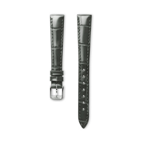 Bracelet Longines Alligator Gris Brillant 13 mm