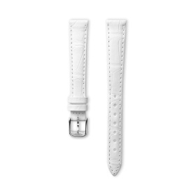 Bracelet Longines Alligator Blanc Semi-Mat 13 mm