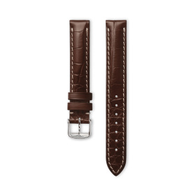 Bracelet Longines Alligator Marron Mat 14 mm