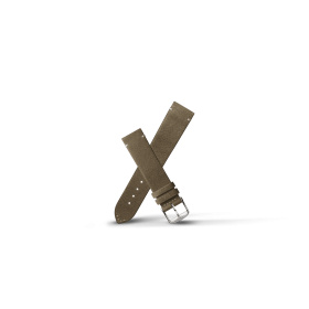 Bracelet Longines Cuir Vert Mat 19 mm