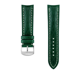Bracelet Breitling cuir de veau vert 22 MM