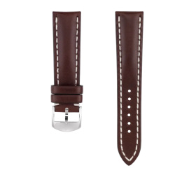 Bracelet Breitling cuir de veau Bali marron 21 MM