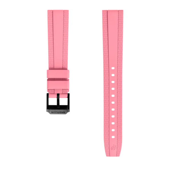 Bracelet Breitling caoutchouc Diver Pro rose  18 MM