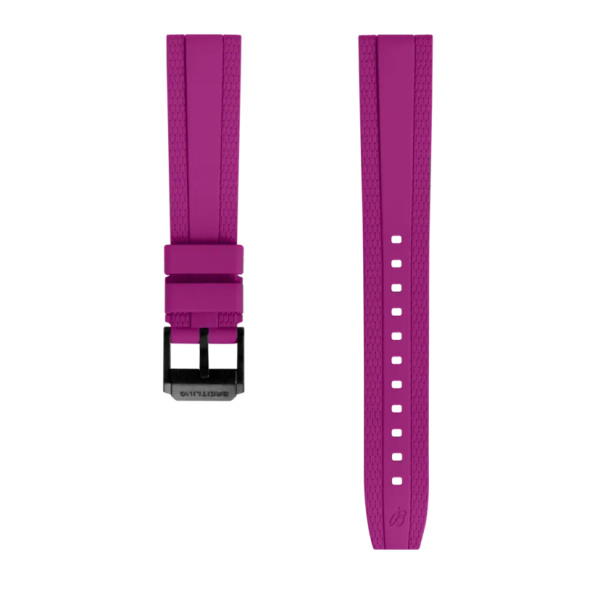 Bracelet Breitling caoutchouc Diver Pro violette  18 MM