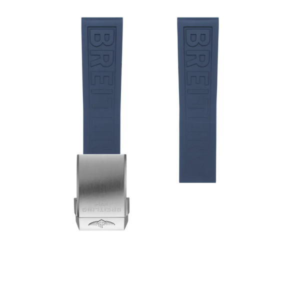 Bracelet Breitling caoutchouc Diver Pro bleu  20 MM