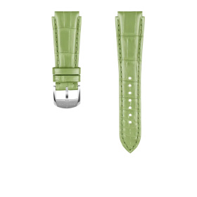 Bracelet Breitling Cuir Alligator vert 18 MM