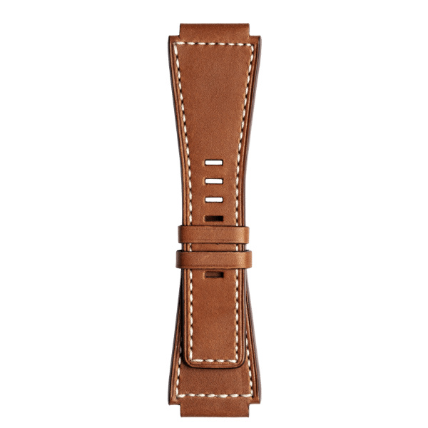 Bracelet Bell & Ross BR-03 41mm Cuir De Veau Marron Clair