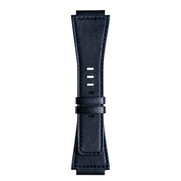 Bracelet Bell & Ross BR-03 41mm Cuir De Veau Bleu