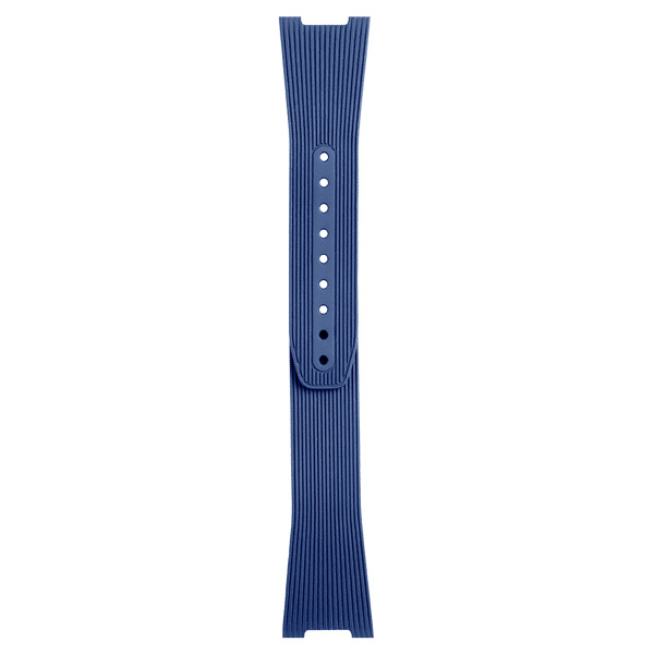 Bracelet Bell & Ross BR-05 Chrono Caoutchouc Strié Bleu