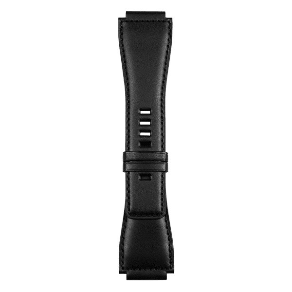 Bracelet Bell & Ross BR-03 42mm BR-01 BR-X1 Cuir Noir