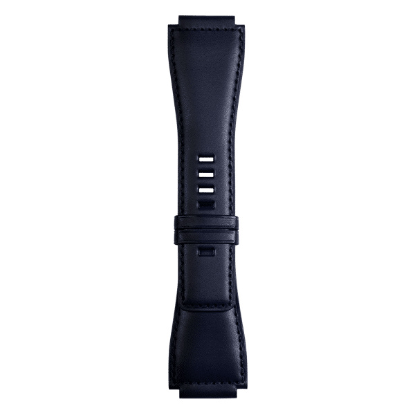 Bracelet Bell & Ross BR-03 42mm BR-01 BR-X1 Cuir Bleu