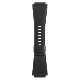 Bracelet Bell & Ross BR-03 42mm BR-01 BR-X1 Cuir Noir Heritage