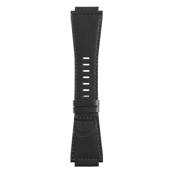 Bracelet Bell & Ross BR-03 42mm BR-01 BR-X1 Cuir Noir Heritage