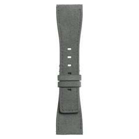 Bracelet Bell & Ross BR-S Alcantara Gris