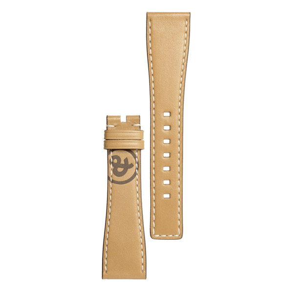 Bracelet Bell & Ross BR-S Cuir Couleur Naturelle Heritage
