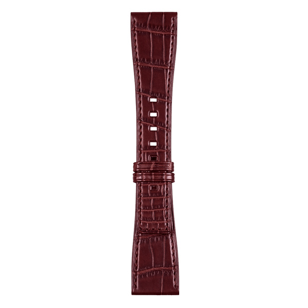 Bracelet Bell & Ross BR-S Cuir Alligator Bordeaux