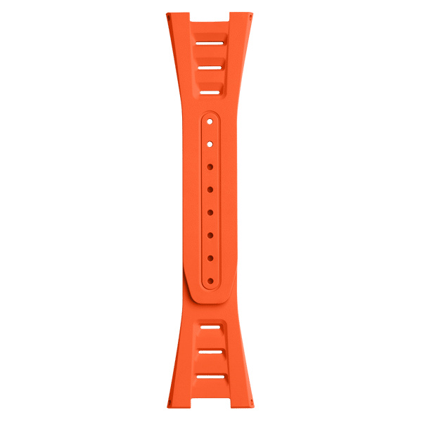 Bracelet Bell & Ross BR-X5 Caoutchouc Ajouré Orange