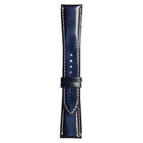Bracelet Bell & Ross BR 123 BR 126 BR V2 BR V3 Cuir Bleu