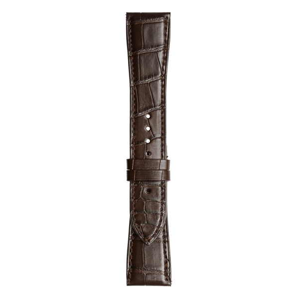 Bracelet Bell & Ross BR 123 BR 126 BR V2 BR V3 Cuir Alligator Marron