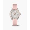 Montre Norqain Adventure Sport 37mm Lunette Or Rouge Bracelet Caoutchouc Rose