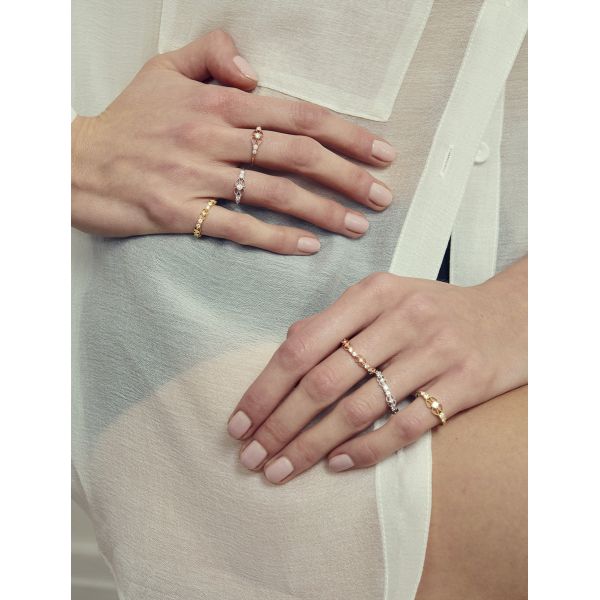 Bague Stone Paris Babylone Or jaune & Diamants