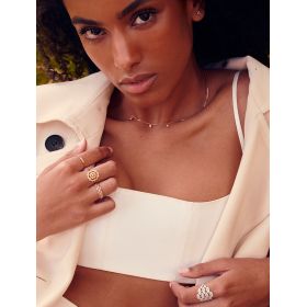 Bague Stone Paris Lace Or Rose & Diamants