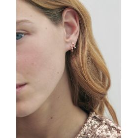 Boucle Unique Stone Paris Bloom Or Rose & Diamants