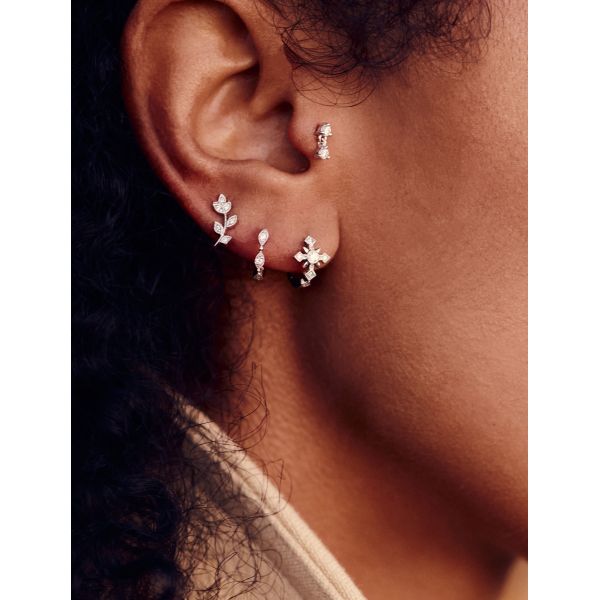 Boucles D'oreilles Stone Paris Blood Diamonds Or Jaune & Diamants