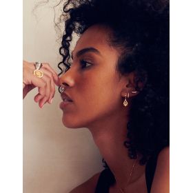 Boucle Unique Stone Paris Line Or Rose & Diamants