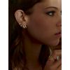 Boucles D'oreilles Stone Paris Blood Diamonds Or Jaune & Diamants