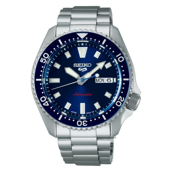 Montre Seiko 5 Sports SRPL83K1 Automatique cadran bleu