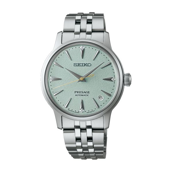 Montre femme Seiko Presage Cocktail SRPL63J1 Cadran Vert Clair