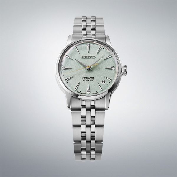 Montre femme Seiko Presage Cocktail SRPL63J1 Cadran Vert Clair