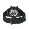Montre Lip Type 14 41mm Automatique Cadran Noir Bracelet Cuir PVD Noir