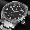 Montre Lip Type 14 41mm Automatique Cadran Noir Bracelet Acier