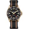 Montre Hamilton Khaki Navy Scuba automatic GMT 43mm bronze Cadran Noir