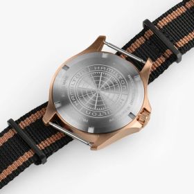 Montre Hamilton Khaki Navy Scuba automatic GMT 43mm bronze Cadran Noir