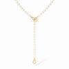 Collier Dinh Van 3 Menottes Or jaune Moyen Modèle Perles