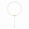Collier Dinh Van 3 Menottes Or jaune Moyen Modèle Perles