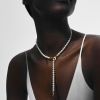Collier Dinh Van 3 Menottes Or jaune Moyen Modèle Perles