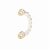 Boucle d'Oreille Dinh Van Menottes Or jaune Perles