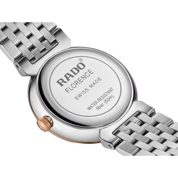 Montre Rado Florence Bracelet Acier Or Rose 30.0 mm