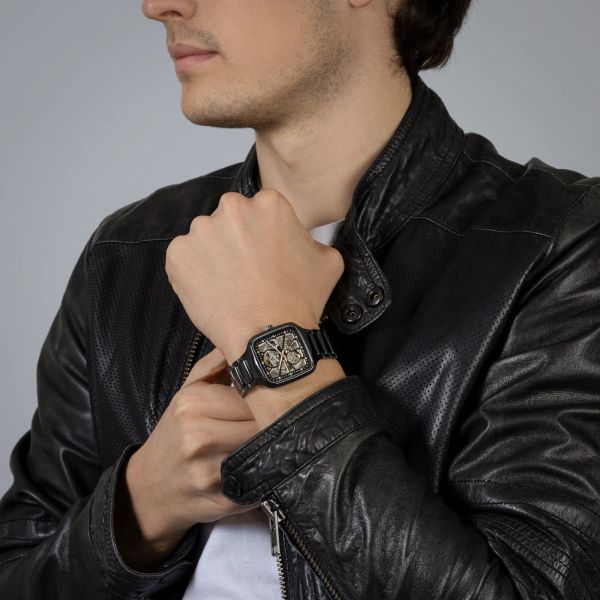Montre Rado True Square Automatic Open Heart 38mm
