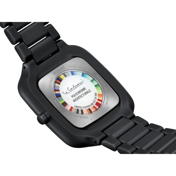 Montre Rado True Square Thinline Les CouleursTM Le Corbusier 37mm