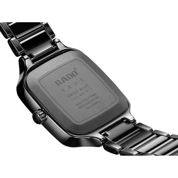 Montre Rado True Square Automatic Cadran Noir 38 mm
