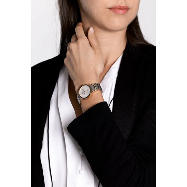 Montre Rado Centrix Automatic Diamonds Cadran Blanc 30.5 mm